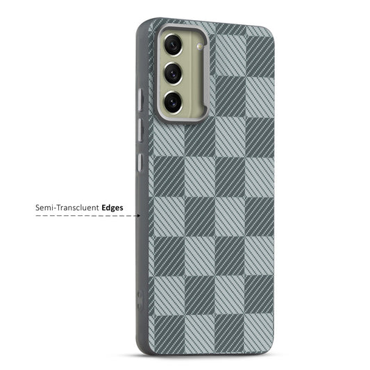 Elegant Hybrid Pattern Design Back Case For Samsung S21 FE 5G