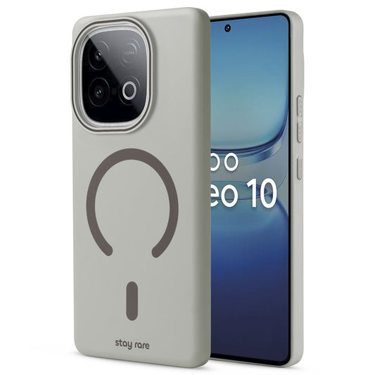 Stay Rare Premium Magnetic Case for iQOO Neo 10 5G with Raised Camera Protection & Matte Finish