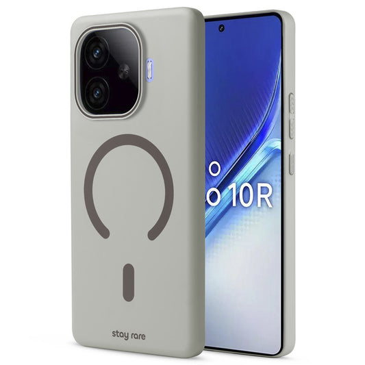 Stay Rare Premium Magnetic Case for iQOO Neo 10R 5G with Raised Camera Protection & Matte Finish
