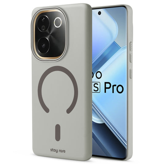 Stay Rare Premium Magnetic Case for iQOO Z9s Pro 5G with Raised Camera Protection & Matte Finish