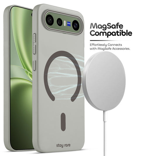 Stay Rare Premium MagSafe Case for Vivo X300 FE 5G with Raised Camera Protection & Matte Finish