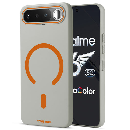Stay Rare Premium Magnetic Case for Realme 16 5G with Raised Camera Protection & Matte Finish