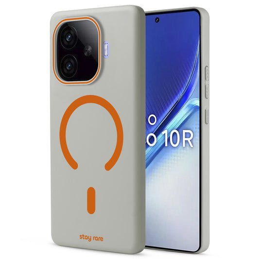 Stay Rare Premium Magnetic Case for iQOO Neo 10R 5G with Raised Camera Protection & Matte Finish