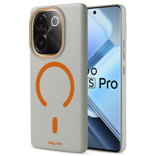 Stay Rare Premium Magnetic Case for iQOO Z9s Pro 5G with Raised Camera Protection & Matte Finish