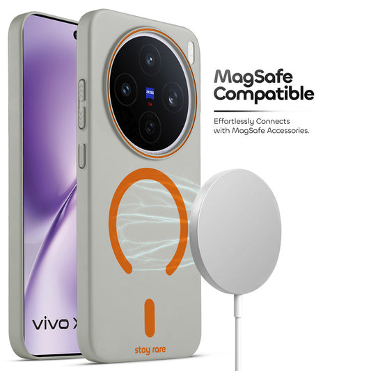 Stay Rare Premium MagSafe Case for Vivo X200T 5G with Raised Camera Protection & Matte Finish