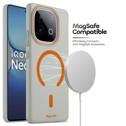 Stay Rare Premium Magnetic Case for iQOO Neo 10 5G with Raised Camera Protection & Matte Finish