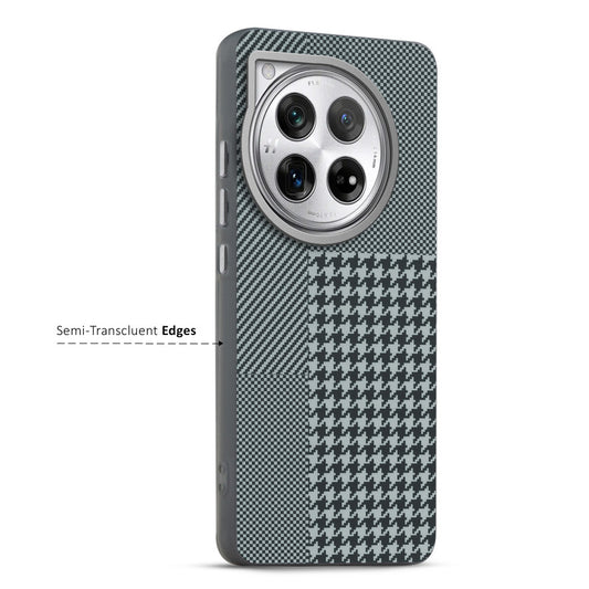 Elegant Hybrid Pattern Design Back Case For OnePlus 12R 5G