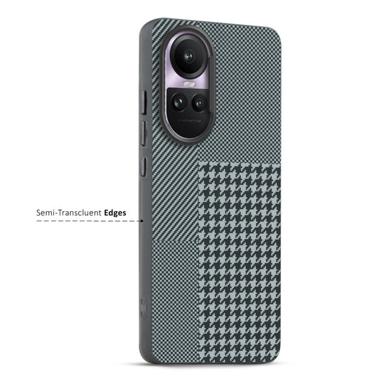 Elegant Hybrid Pattern Design Back Case For Oppo Reno 10 Pro 5G