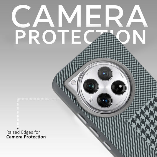 Elegant Hybrid Pattern Design Back Case For OnePlus 12R 5G