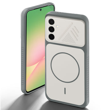Dual Tone Silicone Grip Back Cover with Camera Protection for Samsung A56 5G