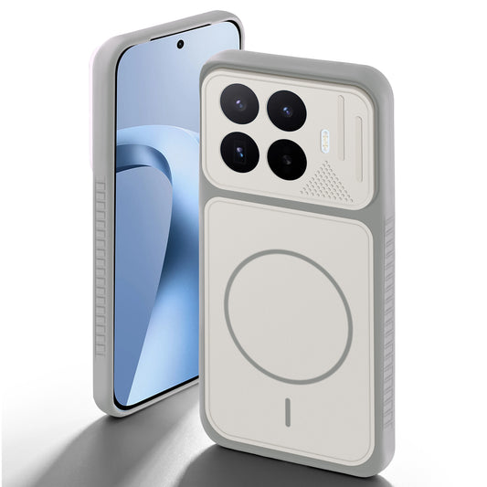 Dual Tone Silicone Grip Back Cover with Camera Protection for Xiaomi 17T 5G