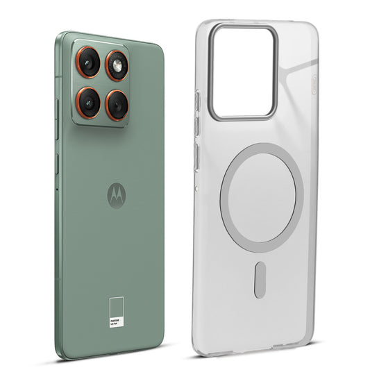 Anti-Yellow Scratch Resistant Case Support Wireless Charging Back Cover For Motorola Moto Edge 70 5G