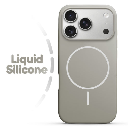 Cloud Feel Silicone Case for Apple iphone 17 Pro Max – Supports Wireless Charging