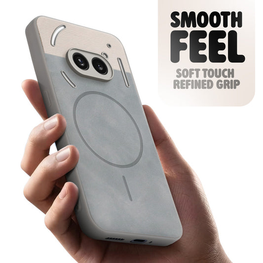 Hybrid PU Leather Matte Cover for Nothing Phone 2A