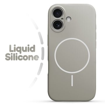 Cloud Feel Silicone Case for Apple iPhone 17 With Camera Protection – Supports Wireless Charging