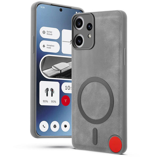 Cushion Grip Leather Case for CMF Nothing Phone 2 Pro