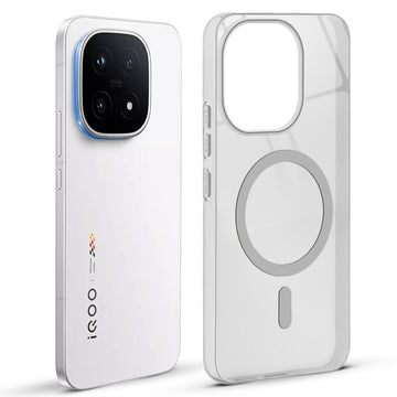 Anti-Yellow Colored Camera Line Case Support Wireless Charging Back Cover For iQOO 15 5G