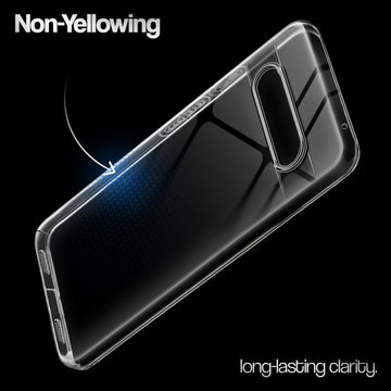 Crystal Clear Colorful Camera Ring Back Case for Google Pixel 7A