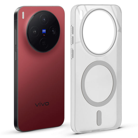Glossy Hard Wireless Charging Support Case Vivo X300 5G