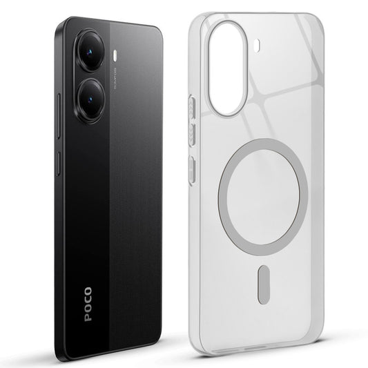 Anti-Yellow Scratch Resistant Case Support Magnetic Accessories Back Cover For Poco X7 Pro 5G