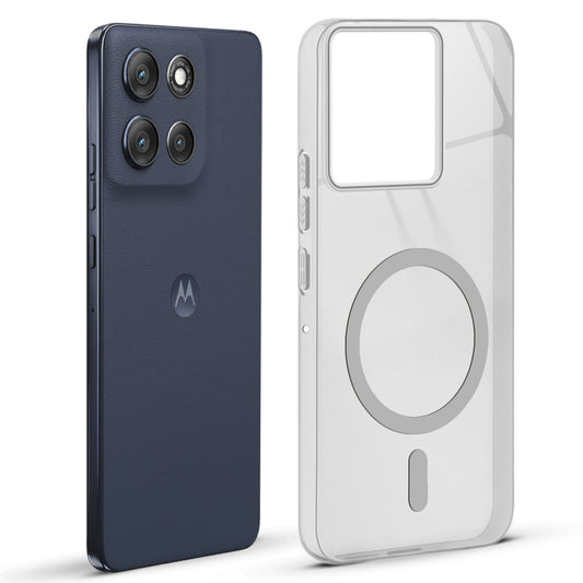 Anti-Yellow Scratch Resistant Case Support Magnetic Accessories Back Cover For Motorola G86 Power 5G