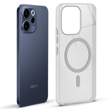 Anti-Yellow Scratch Resistant Case Support Magnetic Accessories Back Cover For Oppo Reno 15C 5G
