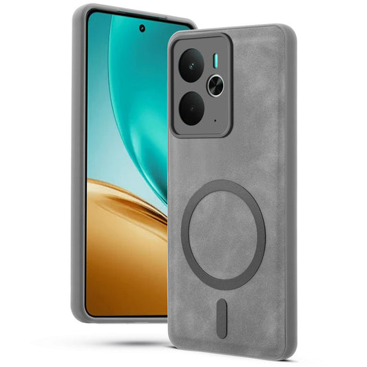 Cushion Grip Leather Case for Realme 14T 5G