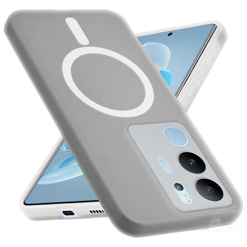 Classic Matte Silicone Back Case for Vivo V29 Pro 5G
