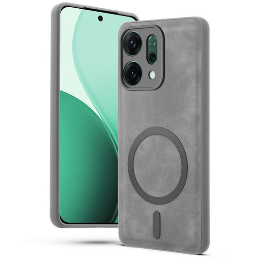 Cushion Grip Leather Case for Oppo Reno 14 5G