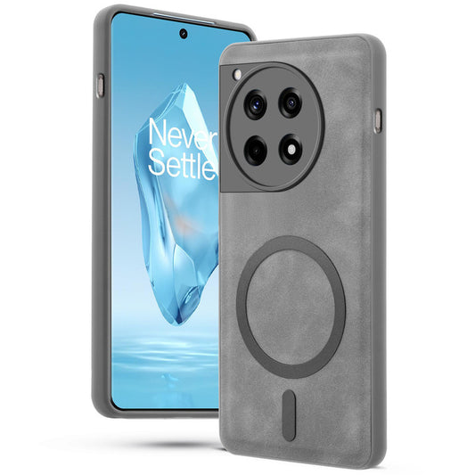Cushion Grip Leather Case for OnePlus 12R 5G