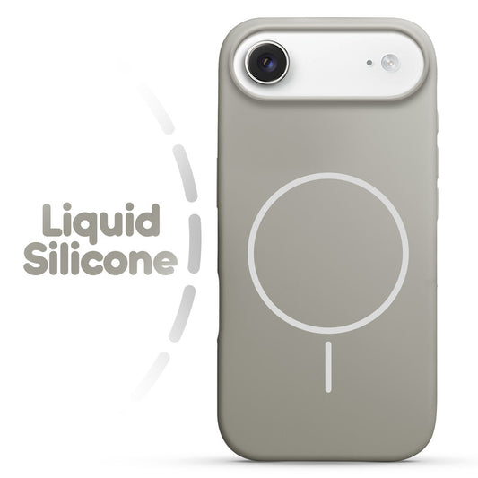 Cloud Feel Silicone Case for Apple iPhone 17 Air – Supports Wireless Charging