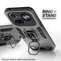 Nothing Phone 4A Pro 5G case with foldable ring stand for hands-free viewing in kickstand position