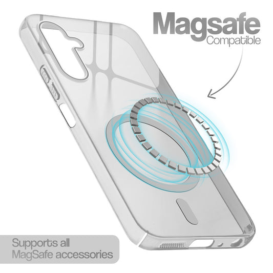 Glossy Hard Wireless Charging Support Case Samsung A15 5G