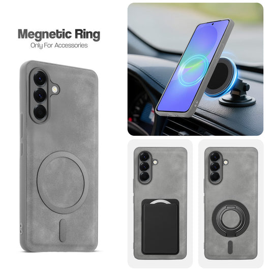 Cushion Grip Leather Case for Samsung A36 5G