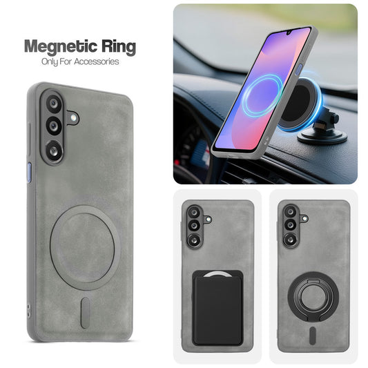 Cushion Grip Leather Case for Samsung F36 5G