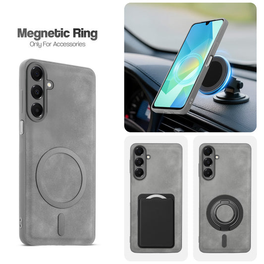 Cushion Grip Leather Case for Samsung A16 5G