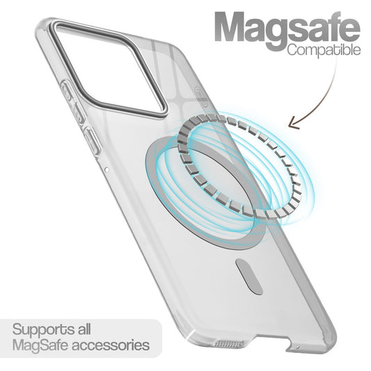 Anti-Yellow Scratch Resistant Case Support Wireless Charging Back Cover For Motorola Moto Edge 70 5G