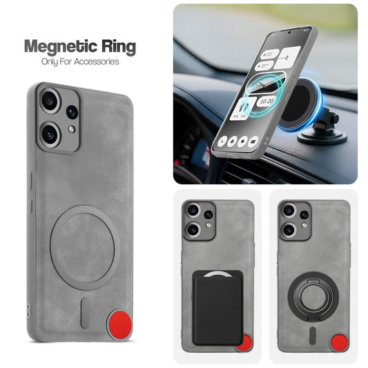 Cushion Grip Leather Case for CMF Nothing Phone 2 Pro