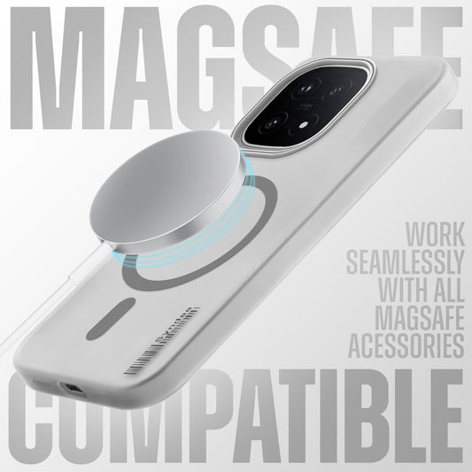 Frosted Sleek Matte Wireless Charging Support Back Cover Case for iQOO 15 5G With Raised Camera Protection