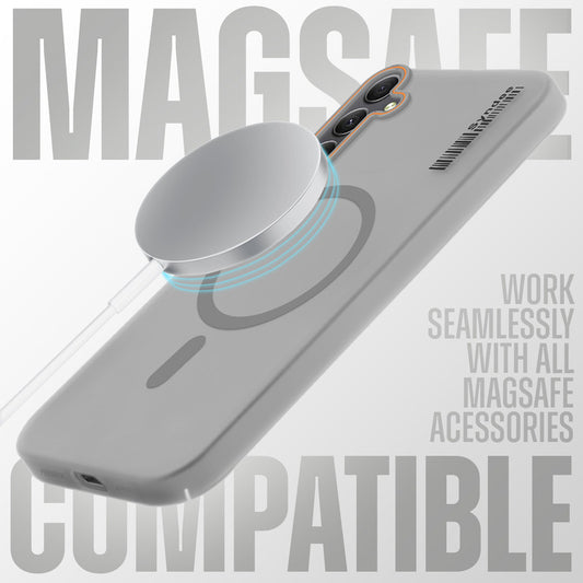 Colorful Frosted Matte Wireless Charging Support For Samsung A54 5G