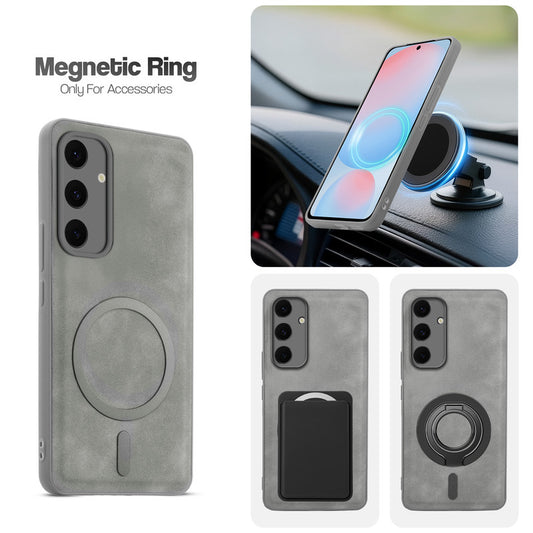 Cushion Grip Leather Case for Samsung S24 FE 5G