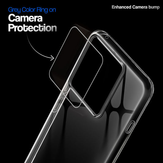 Crystal Clear Colorful Camera Ring Back Case for Motorola Moto Edge 60 Pro 5G