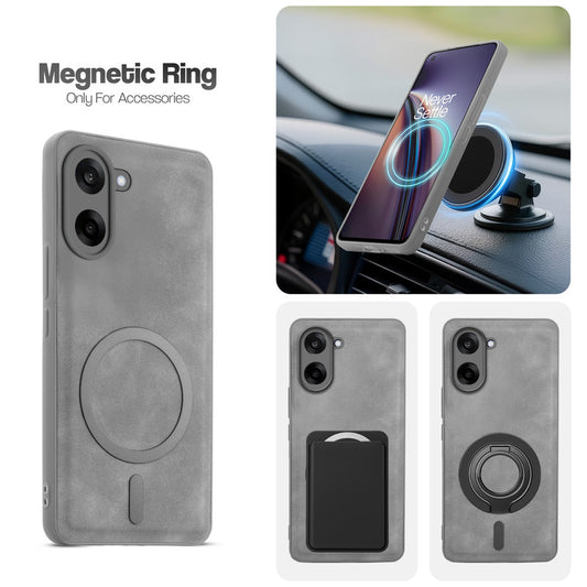 Cushion Grip Leather Case for OnePlus Nord CE 5 5G