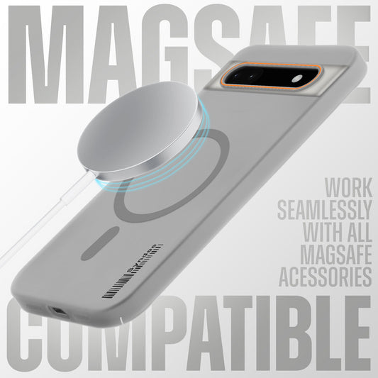 Colorful Frosted Matte Wireless Charging Support For Google Pixel 6A