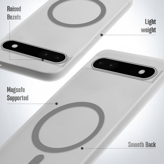 New Sleek Matte Wireless Charging Support Case For Google Pixel 6A