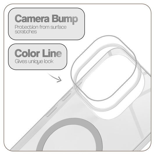 Glossy Hard Wireless Charging Support Case iQOO 15 5G