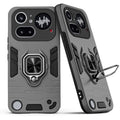 Back view of Nothing Phone 4A Pro 5G case highlighting the built-in rotating metal ring holder