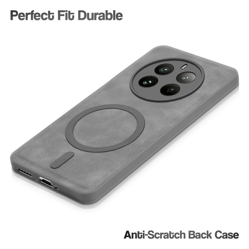 Cushion Grip Leather Case for Realme 12 Pro 5G