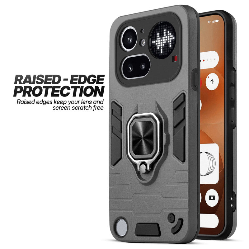 Nothing Phone 4A Pro 5G case showing raised edge protection for camera and screen