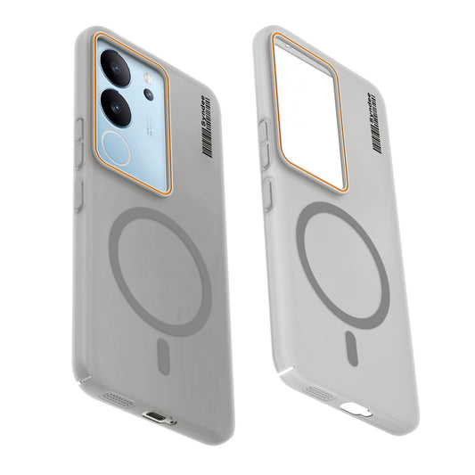 Colourful Frosted Matte With Raised Camera Protection Back Cover Case For Vivo V29 5G
